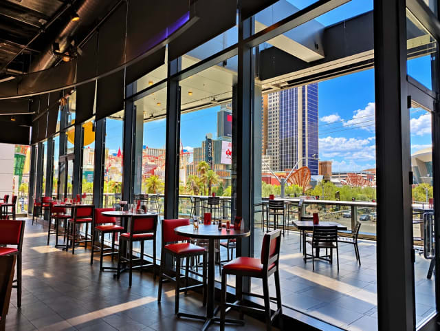 Second Floor Patio at Hard Rock Cafe: Las Vegas