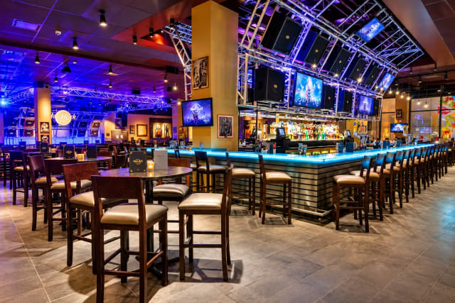Main Second Floor at Hard Rock Cafe: Las Vegas