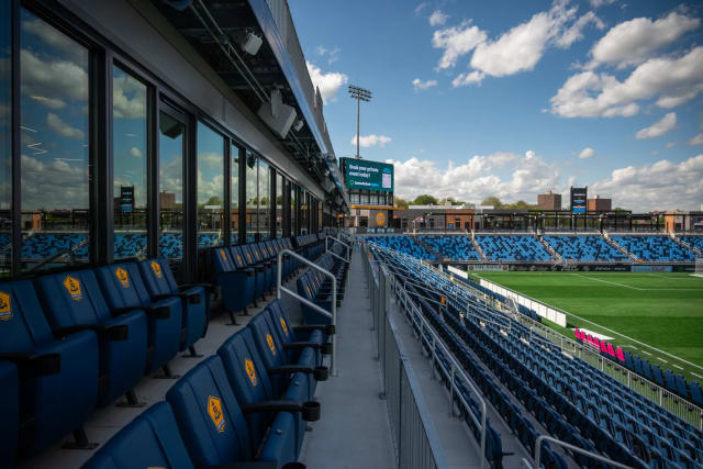 Centreville Bank Stadium: Premium West Club photo 5