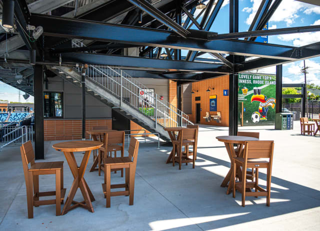 Centreville Bank Stadium: Beer Garden photo 4