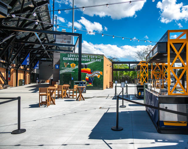Centreville Bank Stadium: Beer Garden photo 5
