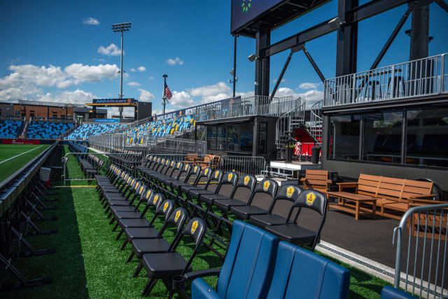 Centreville Bank Stadium: Midfield Pavilions photo 1