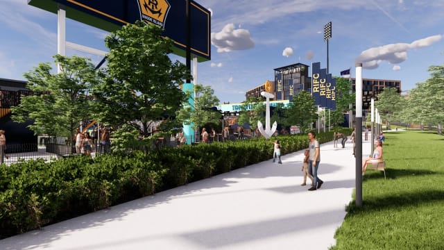 Centreville Bank Stadium: River Walk photo 4