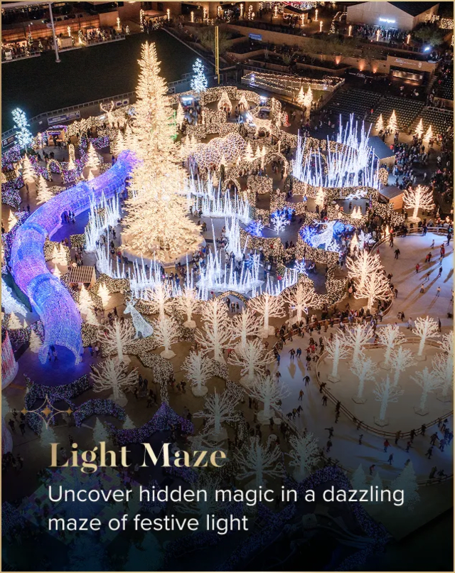 Enchant Christmas: St. Petersburg at Tropicana Field Opens Nov. 20 photo 5