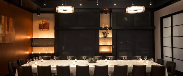 The West Room at Alexander's Steakhouse Pasadena