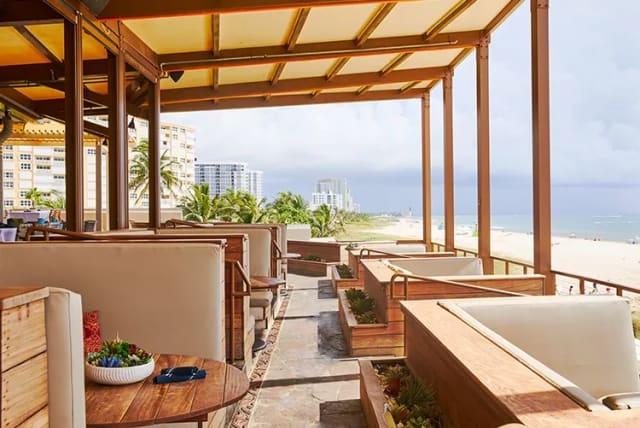 Beach Front at Beach House Pompano