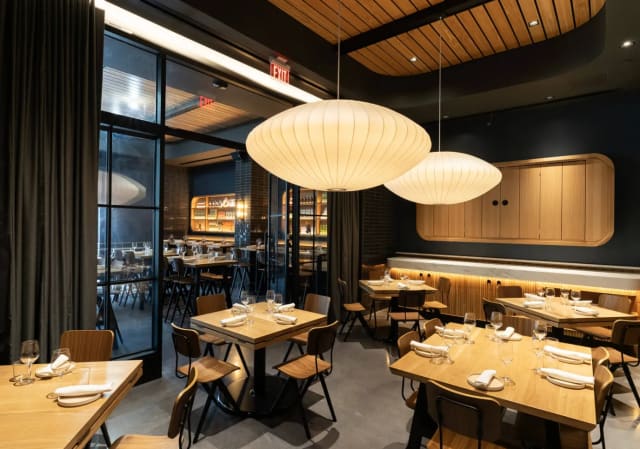 PRIVATE DINING ROOM at Boqueria CT: Blue Back Square