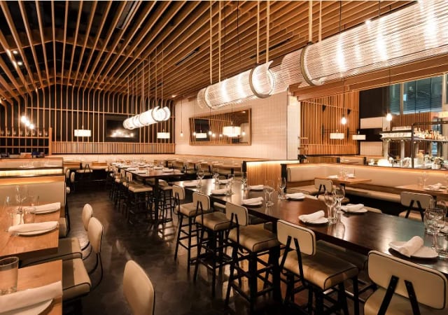 FULL MAIN DINING ROOM at Boqueria NYC: Times Square