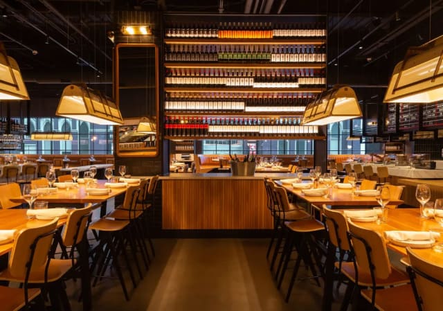 HALF OPEN KITCHEN VIEW at Boqueria TN: Fifth & Broadway