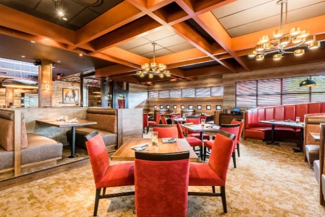 Main Dining Room at Brimstone Woodfire Grill