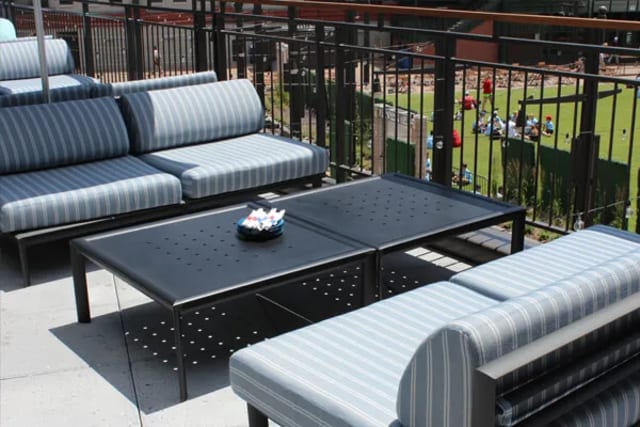 Small Terrace Cabana  at Budweiser Brickhouse Tavern