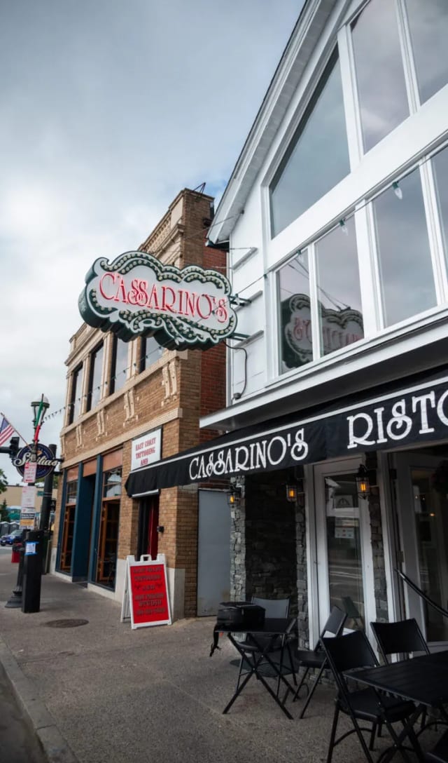 First Floor at Cassarino’s Restaurant