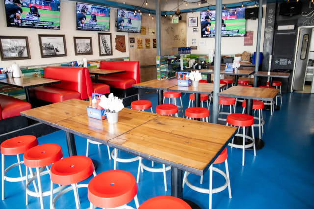 Dining Room at Coaster Saloon