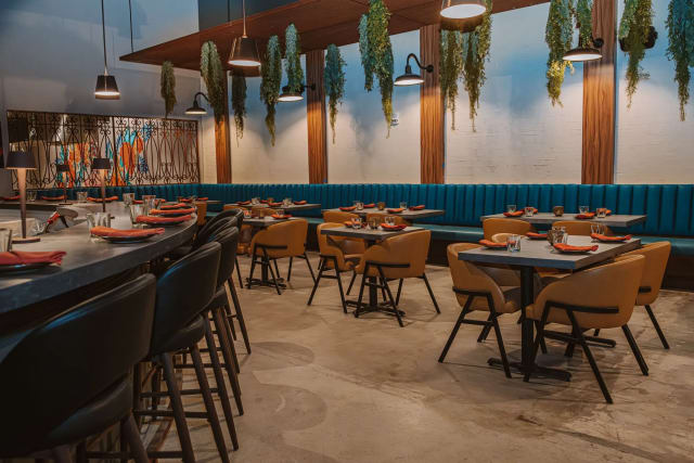 Main Dining Area at Descanso Restaurant: Los Angeles