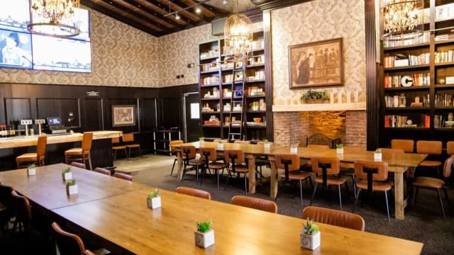 Library at Draft Republic San Marcos