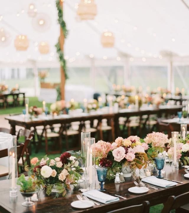 Outdoor Tent at Farm Road Estate