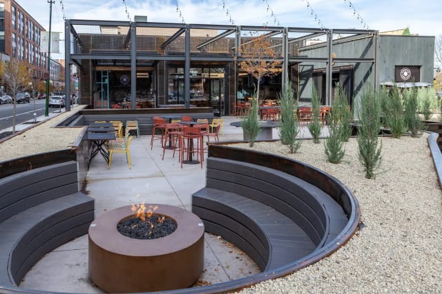Fire Pit at Federales Tacos & Tequila - Logan Square