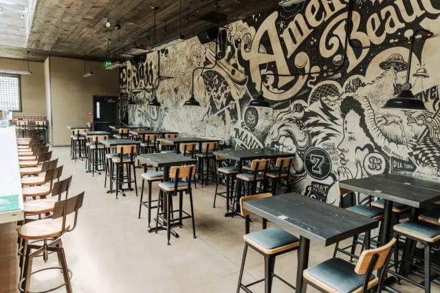 Graffiti Bar at Federales Tacos & Tequila - RiNo