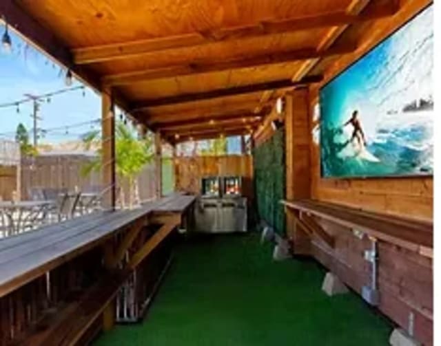The 'Beach Boardwalk'  at Good Life Resorts:  Large Group Vacation Rentals & Event Spaces