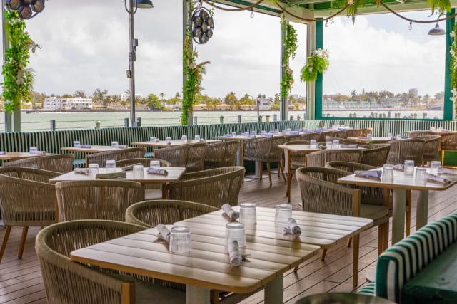 Main Deck - East Corner at Palm Tree Club