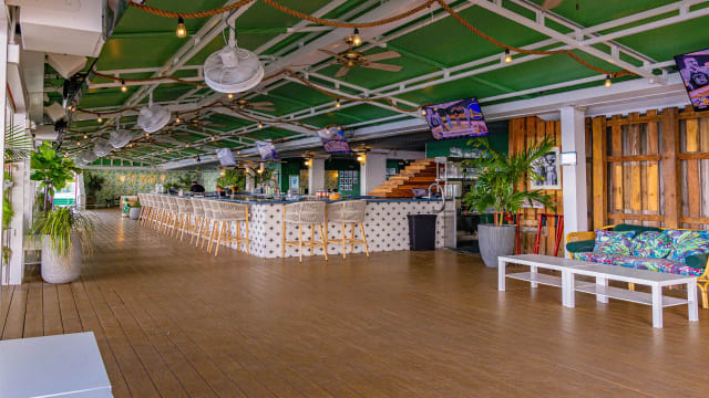 Bar Deck at Palm Tree Club