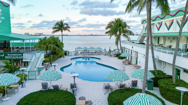 Pool Deck at Palm Tree Club