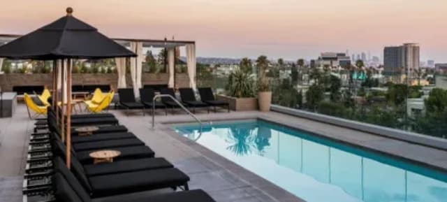 5th Floor Skyline at Kimpton Everly Hollywood