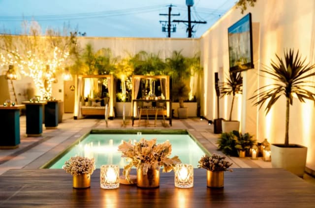 Poolside at Kimpton La Peer Hotel