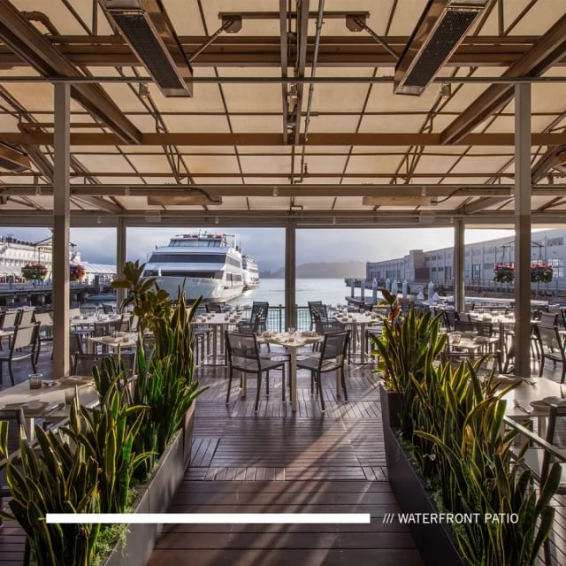 Waterfront Patio at La Mar San Francisco
