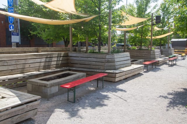 Beer Garden Booths (APR-OCT) at Land-Grant Brewing Company