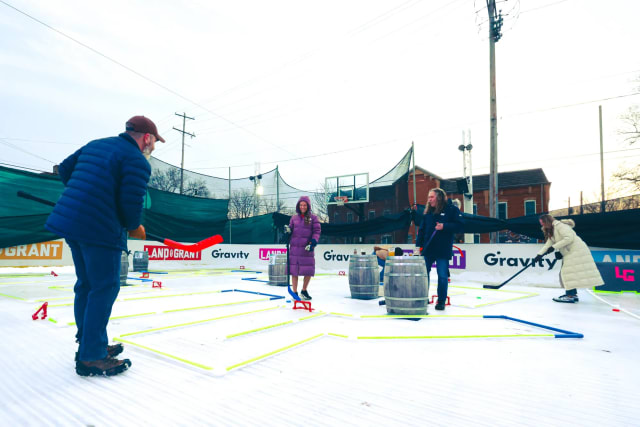 Puck-Putt at Gravity Park (NOV-MAR) at Land-Grant Brewing Company