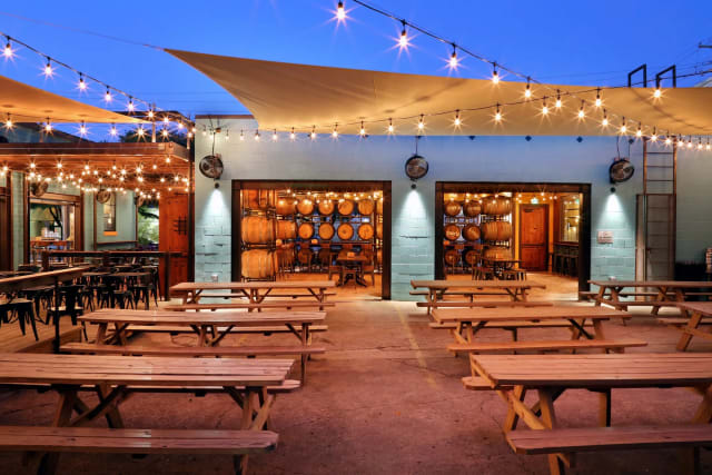 Picnic Patio at Lazarus Brewing: East Sixth