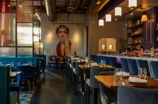 Main Dining Room + Bar at ROOH San Francisco
