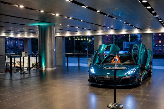 Exotics Showroom at Manhattan Motorcars