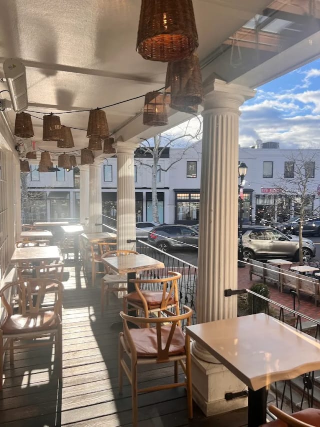 Front Veranda with Private Bridge at Nômade Westport