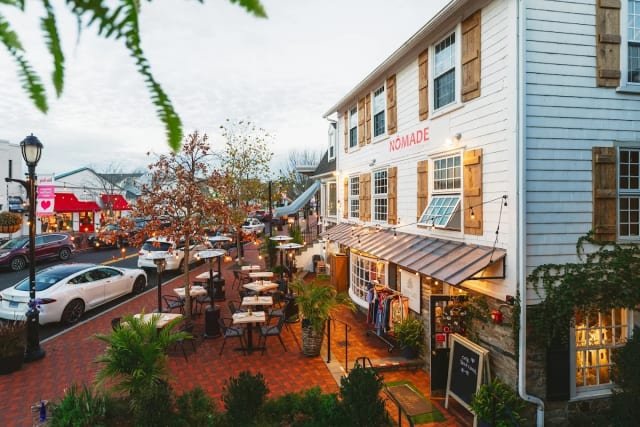 Patio at Nômade Westport
