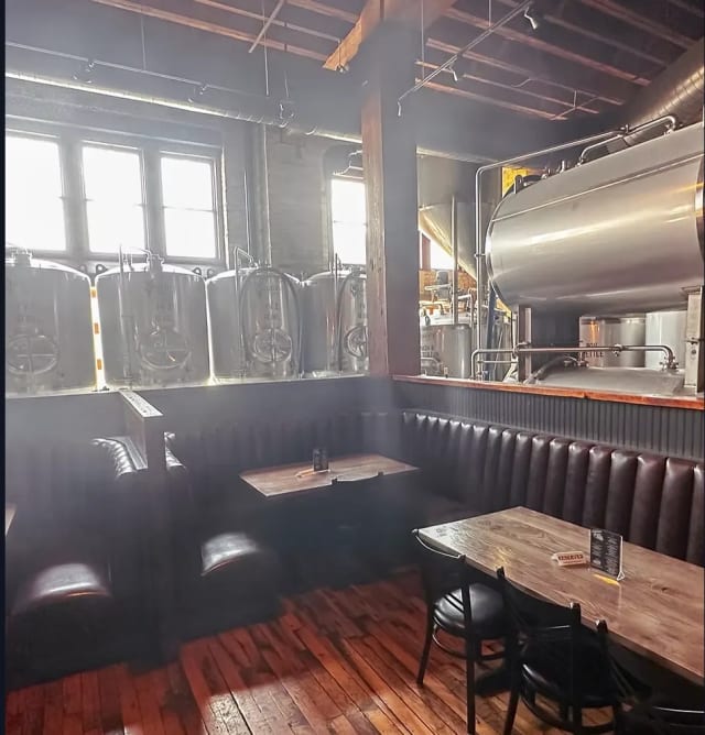 Brewery Dining Area at The Explorium Brewpub Third Ward