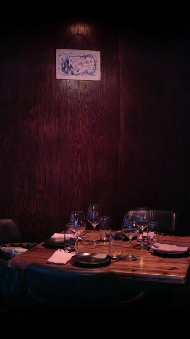 Wine Room at Violette's