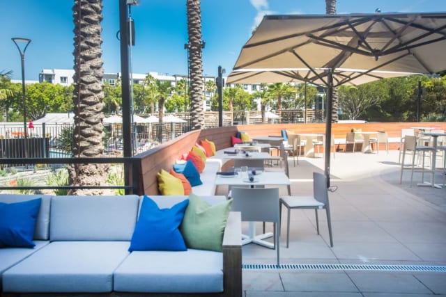 Patio Area at Warehouse 72: Irvine