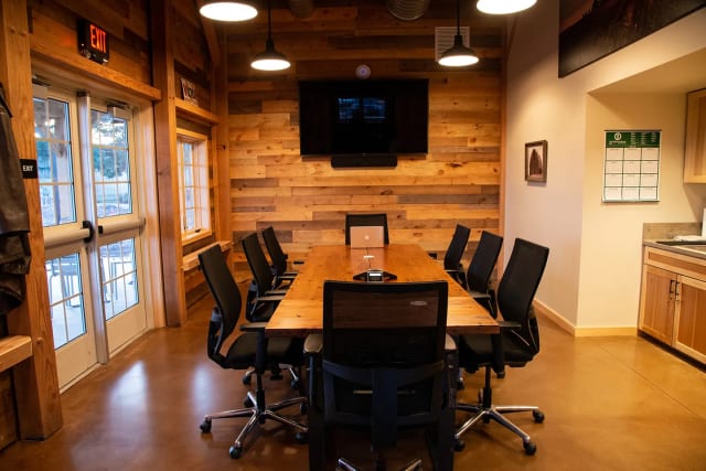 Conference Room at Whiskey Acres Distilling Co.
