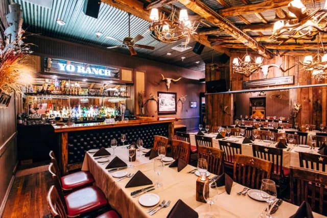The Longhorn Lounge at Y.O. Ranch Steakhouse