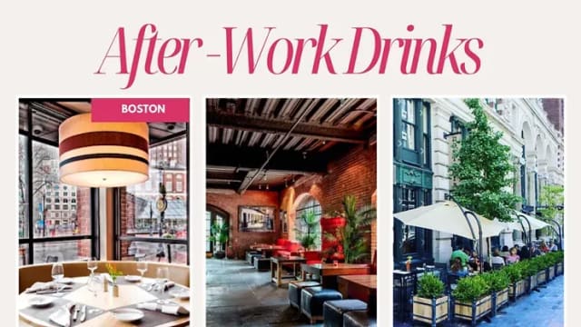 Best Bars for After-Work Drinks in Boston This Summer
