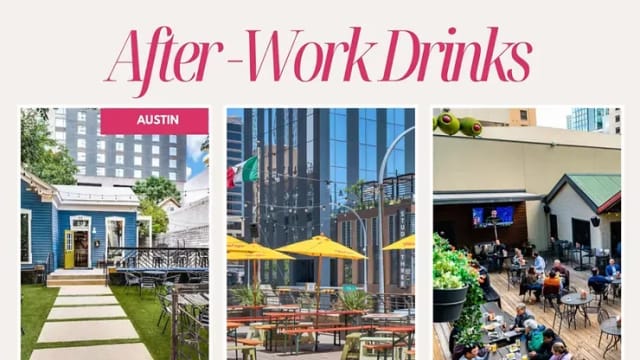 Austin’s Top After Work Drink Spots