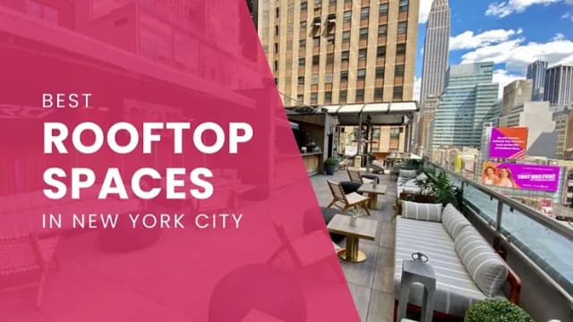 Best Rooftop Event Spaces in NYC