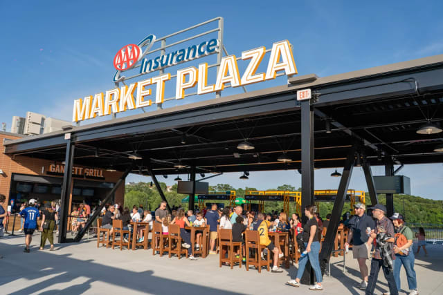 Centreville Bank Stadium: Plaza photo 1