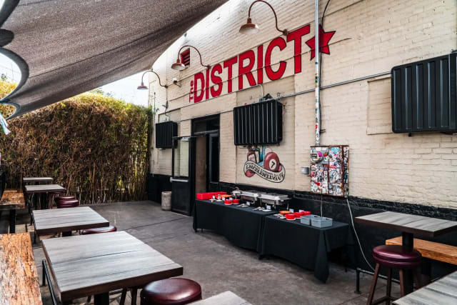The Patio at The District Lounge