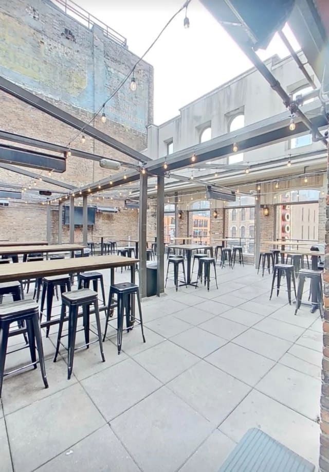 Rooftop Patio  at Lucky Bastard Saloon