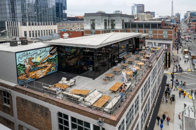 Rooftop at Whiskey River Saloon