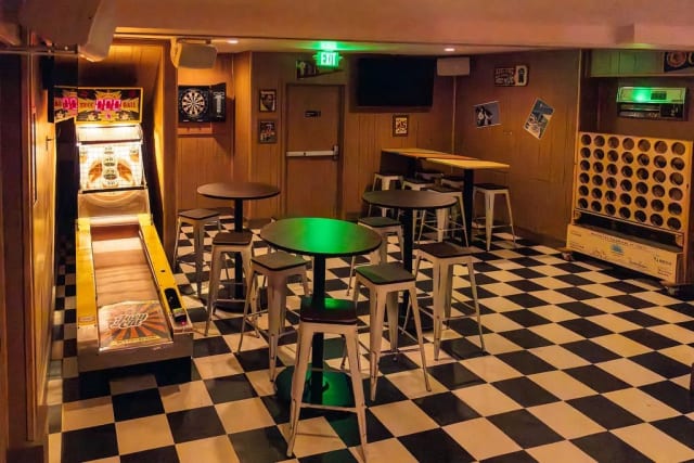 Rick's Game Room Area at Rick & Roxy's