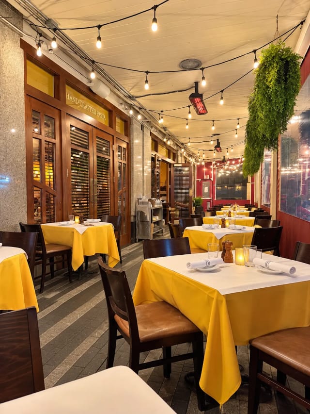Genevieve Room + Back Half Terrace at Antico Posto